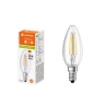 Лампа светодиодная филаментная 4.8W/2700K (=40W) E14 DIM | PERFORMANCE CLASS | Свеча | - LEDVANCE