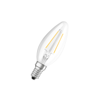 Лампа светодиодная филаментная 5W/2700K (=60W) E14 DIM | Свеча Прозрачная | LED Star FILAMENT | - OSRAM