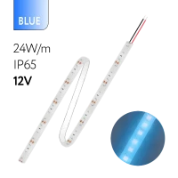 FL-Strip 2835 | 12V IP65 BLUE 24W/m 2500Lm/m | Катушка - 5 метров | - Светодиодная лента FOTON LIGHTING
