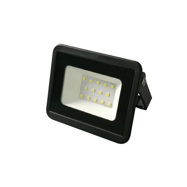 Прожектор светодиодный 10W/6400K (Чёрный | Пластик) IP65 1000Lm - FOTON LIGHTING