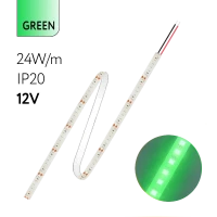 FL-Strip 2835 | 12V IP20 GREEN 24W/m 2500Lm/m | Катушка - 5 метров | - Светодиодная лента FOTON LIGHTING