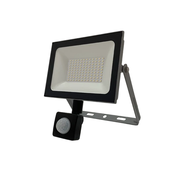 Прожектор светодиодный с датчиком 100W/4200К SENSOR (СЕРЫЙ) 220-240В 10000Лм - FOTON LIGHTING