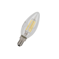 Лампа светодиодная филаментная 4W/4000K (=40W) E14 | Свеча | LED STAR 5Y FILAMENT | - OSRAM
