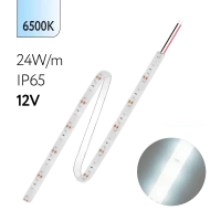 FL-Strip 2835 | 12V IP65 6500K 24W/m 2500Lm/m | Катушка - 5 метров | - Светодиодная лента FOTON LIGHTING