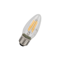 Лампа светодиодная филаментная 4W/2700K (=40W) E27 | Свеча | LED STAR 5Y FILAMENT | - OSRAM