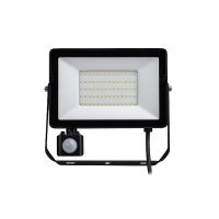 Прожектор светодиодный с датчиком 50W/6500K СЕНСОР IP65 4750lm Чёрный | BVP150 G2 | - PHILIPS