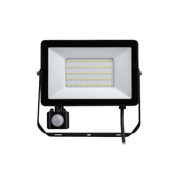 Прожектор светодиодный с датчиком 50W/6500K СЕНСОР IP65 4750lm Чёрный | BVP150 G2 | - PHILIPS