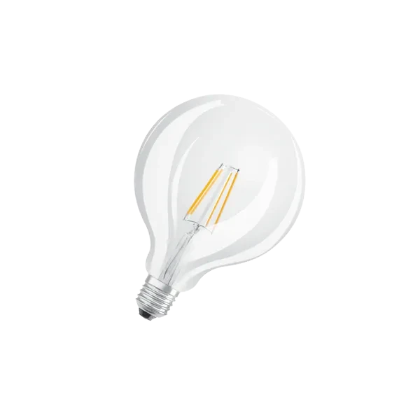 Лампа светодиодная филаментная 6.5W/2700K (=60W) E27 | GLOBE 125 | PARATHOM FILAMENT | - OSRAM