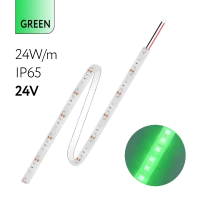 FL-Strip 2835 | 24V IP65 GREEN 24W/m 2500Lm/m | Катушка - 5 метров | - Светодиодная лента FOTON LIGHTING