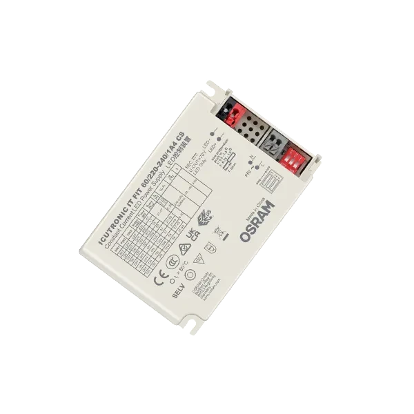 Драйвер для светодиодов IT FIT 60/220-240/1A4 CS | 22-60W 27-57V | DIP-переключатель 825-1400мА | - OSRAM