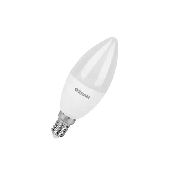 Лампа светодиодная LV 7SW/4000K (=60W) E14 | LED Value 2Y | Свеча | - OSRAM
