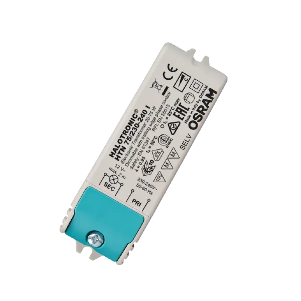 Трансформатор электронный для галогенных ламп HTN 75/230-240 104x33x33mm - OSRAM