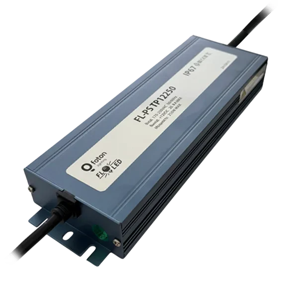 Драйвер для светодиодов герметичный 12V/250W IP67 МЕТАЛЛ | FL-PS TP12250 | - FOTON LIGHTING