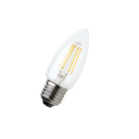 Лампа светодиодная филаментная Свеча 7.5W/3000К (=75W) E27 220-240V | FL-LED Filament C35 | - FOTON LIGHTING