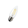 Лампа светодиодная филаментная Свеча 7.5W/3000К (=75W) E27 220-240V | FL-LED Filament C35 | - FOTON LIGHTING