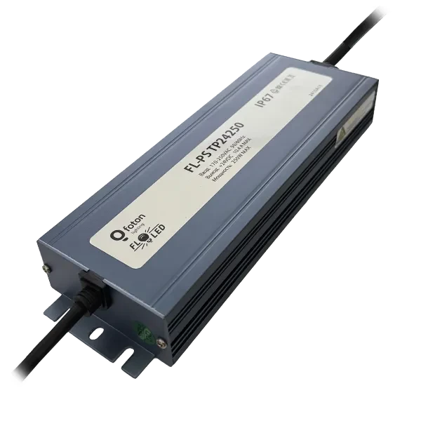 Драйвер для светодиодов герметичный 24V/250W IP67 МЕТАЛЛ | FL-PS TP24250 | - FOTON LIGHTING