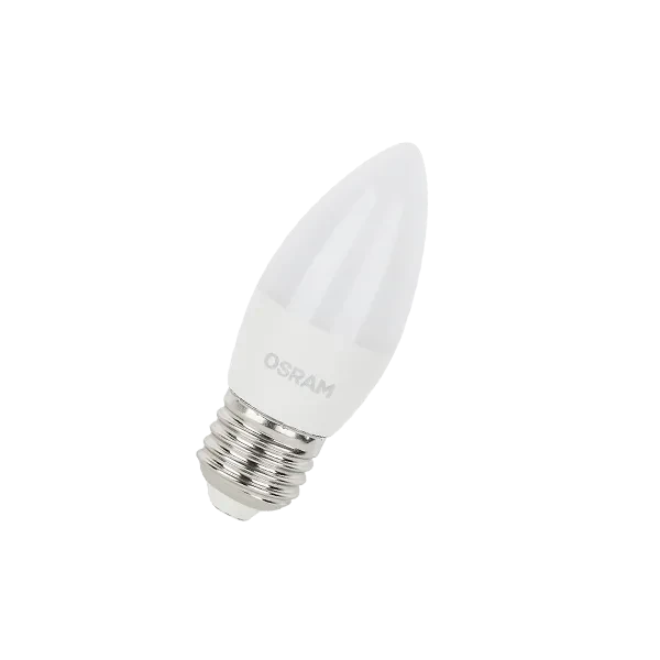 Лампа светодиодная LS 7W/2700K (=60W) E27 | LED Star 3Y | Свеча | - OSRAM