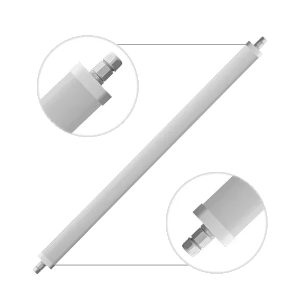 Светильник светодиодный промышленный линейный 46W/4000K | L=1200mm 6000Lm 50000h IP66 | Сквозная проводка | - Vossloh-Schwabe