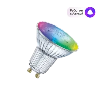 4.9W/RGBW (=40W) GU10 SPOT Dim 45° 350Lm 20000h d50x55mm - Светодиодная лампа с управлением по Wi-Fi LEDVANCE