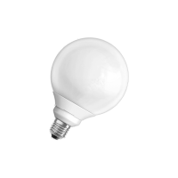 Лампа КЛЛ ГЛОБ 15W/2500К E27 220-240V 840Lm (для диммера 220V) d120x170 - OSRAM