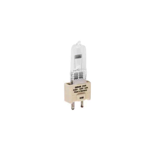 Лампа галогенная для аэродромных огней 64354 EWR | 150W 6.6A GY9.5 1500h d13x65mm | - OSRAM