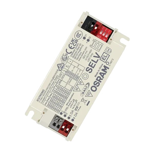Драйвер для светодиодов IT DALI2 42/220…240/1A0 CS | 42W 15-40V | DIP-переключатель 700-1050mA | - OSRAM