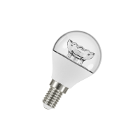 Лампа светодиодная 5.4W/3000K (=40W) E14 | LED Star 2Y | Шарик прозрачный | - OSRAM