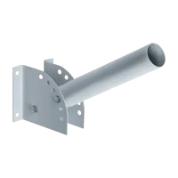 Кронштейн для уличных светильников D=48mm L=350mm | NSB-01-0-350-WH | - НАВИГАТОР