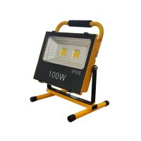 Прожектор светодиодный аккумуляторный с ручкой 100W/4200K 10000Lm 220V - FOTON LIGHTING