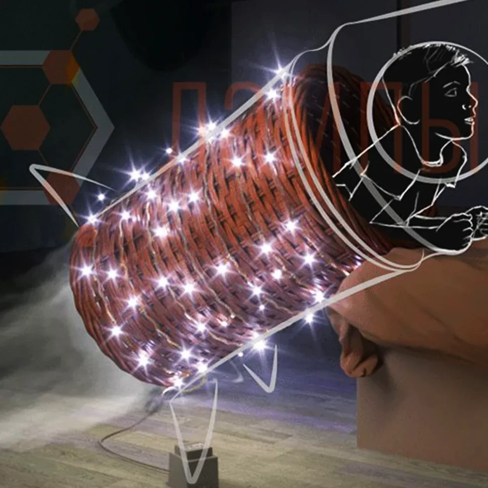 Гирлянда | Нить 10м | БЕЛЫЙ | Мерцающая 220V IP65 | Прозрачный провод | - RICH LED