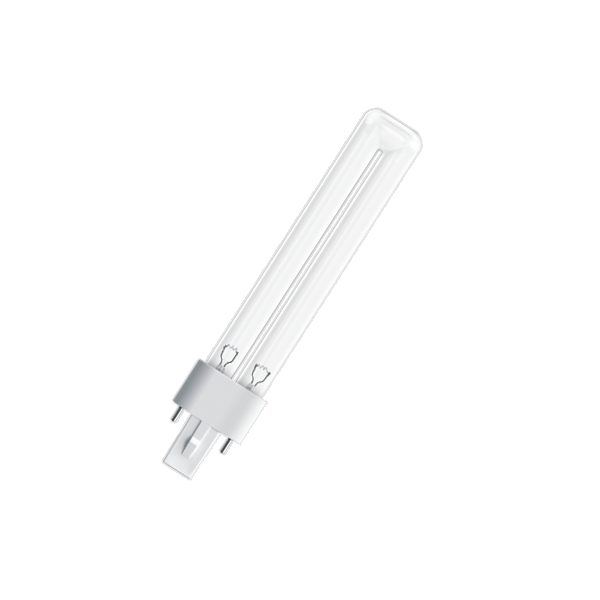 Лампа бактерицидная ультрафиолетовая HNS S 9W G23 d28х165,5 | UVC без озона | - OSRAM