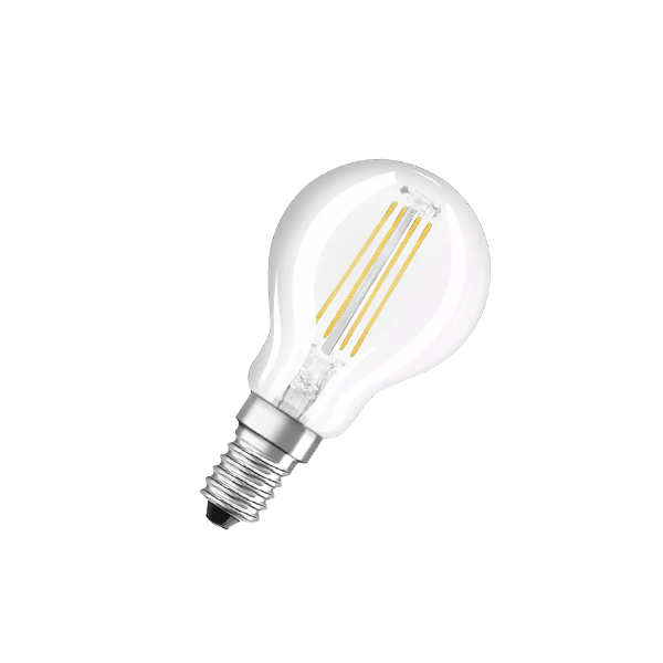 Лампа светодиодная филаментная 5W/2700К (=60W) DIM E14 | Шарик | LED Star 2Y | - OSRAM
