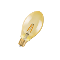 Лампа светодиодная винтажная 4W/2400K E27 230V | 1906 LED OVAL FILAMENT GOLD | - OSRAM