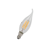 Лампа светодиодная филаментная 5W/4000K (=60W) E14 | Свеча на ветру | LED STAR 5Y FILAMENT | - OSRAM