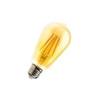 FL-LED Vintage ST64 10W/2200К E27 220V 1000Лм - Светодиодная филаментная винтажная лампа FOTON LIGHTING