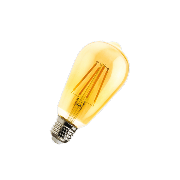 FL-LED Vintage ST64 10W/2200К E27 220V 1000Лм - Светодиодная филаментная винтажная лампа FOTON LIGHTING