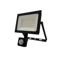 Прожектор светодиодный с датчиком 100W/4200К SENSOR (ЧЁРНЫЙ) 220-240В 10000Лм - FOTON LIGHTING
