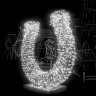 Гирлянда | Нить 10м | БЕЛЫЙ | Статичная 220V IP65 | Прозрачный провод | - RICH LED