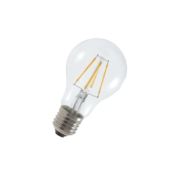 Лампа светодиодная филаментная Груша 10W/3000К (=100W) E27 220-240V | FL-LED Filament A60 | - FOTON LIGHTING
