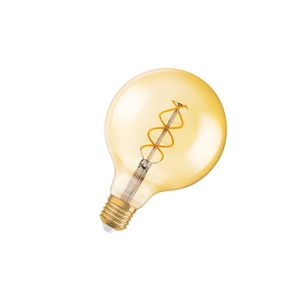Лампа винтажная ГЛОБ 5W/2000K (=25W) E27 | Vintage 1906 GLOBE125 FILAMENT | - OSRAM