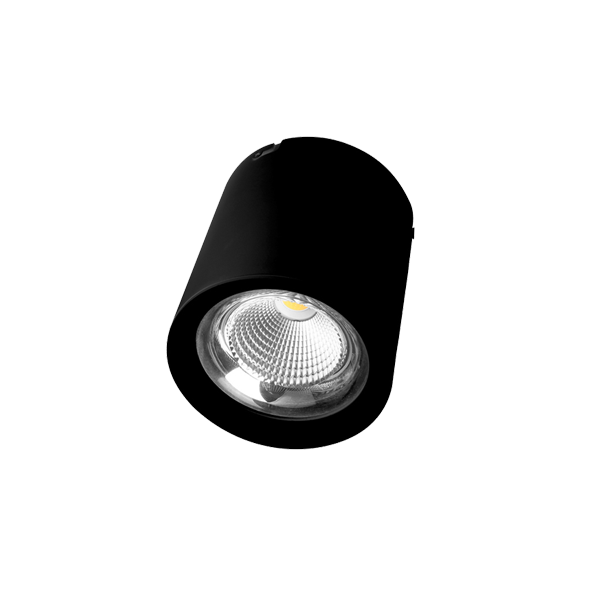 FL-LED CUPSPOT Round 40W Black 3000K 4000Lm круглый 40Вт 193*193мм