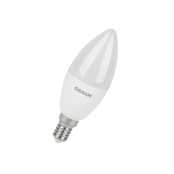 Лампа светодиодная LV 12SW/4000K (=100W) E14 | LED Value 2Y | Свеча | - OSRAM
