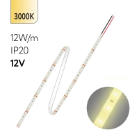 FL-Strip 2835 | 12V IP20 3000K 12W/m 1250Lm/m | Катушка - 5 метров | - Светодиодная лента FOTON LIGHTING