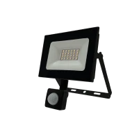 Прожектор светодиодный с датчиком 10W/4200К SENSOR (ЧЁРНЫЙ) 220-240В 850Лм 122x150x45мм - FOTON LIGHTING