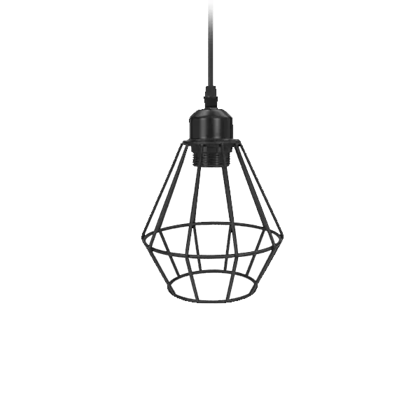 Трековый светильник подвесной 1xE27 Чёрный | MAX 100W/LED 30W IP20 | - LEDVANCE ECO PENDTRACKSP 1PH E27