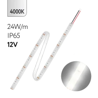FL-Strip 2835 | 12V IP65 4000K 24W/m 2500Lm/m | Катушка - 5 метров | - Светодиодная лента FOTON LIGHTING