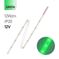 FL-Strip 2835 | 12V IP20 GREEN 12W/m 1250Lm/m | Катушка - 5 метров | - Светодиодная лента FOTON LIGHTING