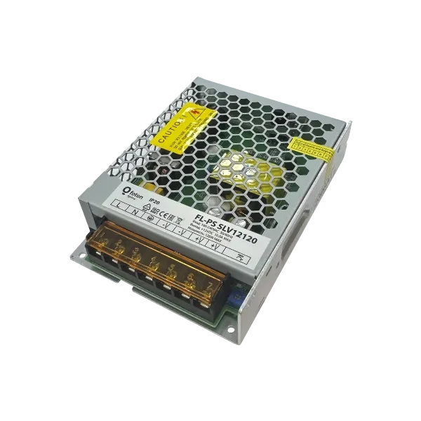 Драйвер для светодиодов 12V/120W IP20 МЕТАЛЛ | FL-PS SLV12120 | - FOTON LIGHTING