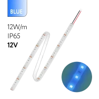 FL-Strip 2835 | 12V IP65 BLUE 12W/m 1250Lm/m | Катушка - 5 метров | - Светодиодная лента FOTON LIGHTING