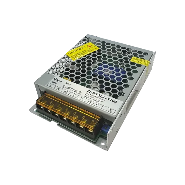 Драйвер для светодиодов 24V/100W IP20 МЕТАЛЛ | FL-PS SLV24100 | - FOTON LIGHTING